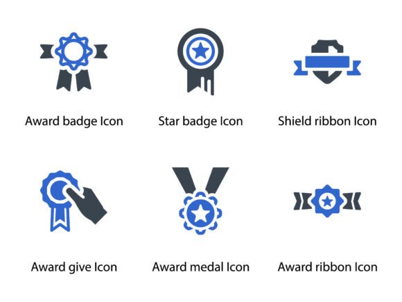 Awards Icon Set 2: Premium Design Assets for Every Project