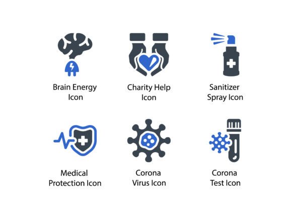 Corona Virus Icon Set 4: A Comprehensive Design Resource for Modern Projects