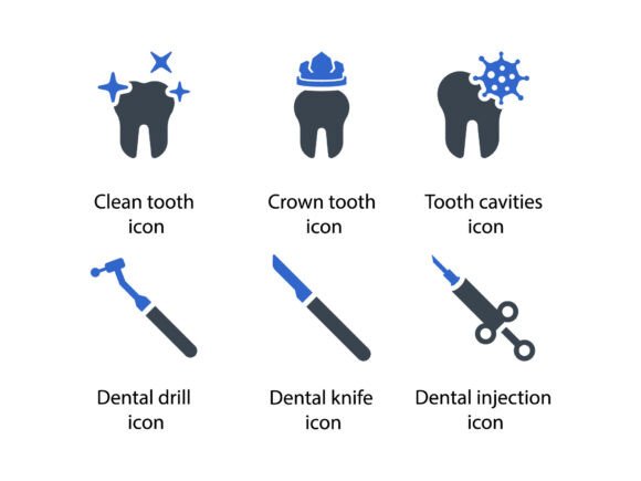 Enhancing Visual Communication with Dental Care Icon Set 7