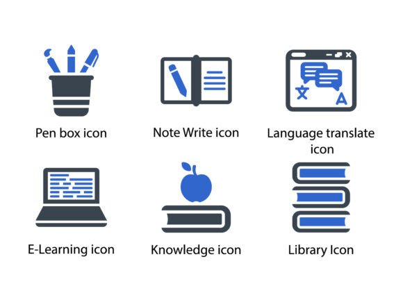 Enhancing Visual Communication with the Education Icon Set 8