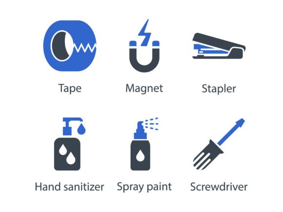 Essential Tools Icon Set 2: A Strategic Asset for Designers and Professionals