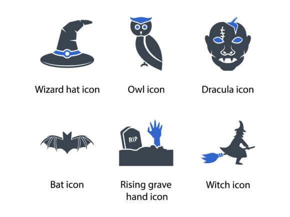 Halloween Icon Set 1: A Must-Have for Creative Professionals
