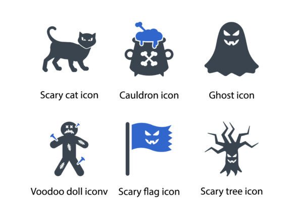 Halloween Icon Set 4: Creative Halloween Design