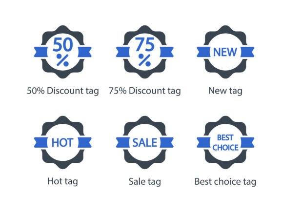 Label Tag Icon Set 2: A Strategic Tool for Design and Communication