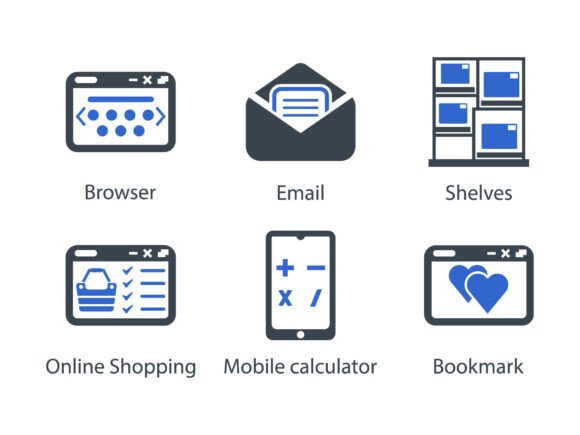 Understanding the E Commerce Shopping Icon Set 15: A Design Essential for Modern Projects